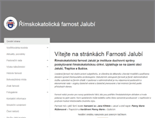 Tablet Screenshot of farnost-jalubi.info